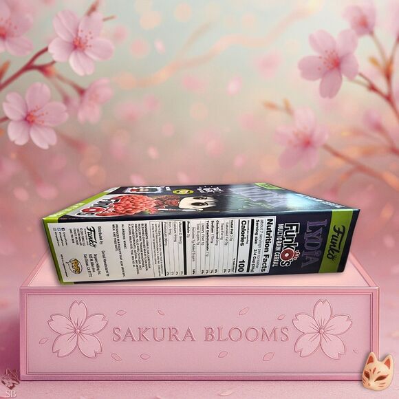 Funko's Beetlejuice Lydia Hot Topic Exclusive Breakfast Cereal Brand New Expired - Picture 3 of 8